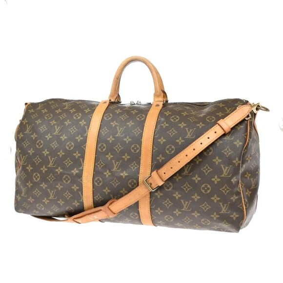 LOUIS VUITTON Keepall Bandouliere 55 2Way Hand Bag Monogram BN M41414 77EF913 - Picture 1 of 14